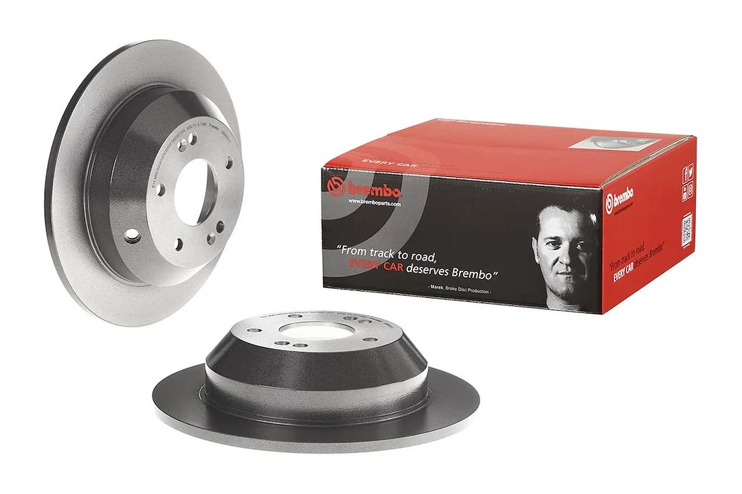 08B60511C02 – BREMBO Brake Rotor, Solid One Piece Design Wheel Bolt Pattern 5 x 114.3 Millimeter 302 Millimeter Diame...